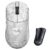 ATTACK SHARK RS3 Ultra Carbon Fiber Wireless Gaming Mouse, PAW3955MAX Optical Sensor, 52,000 DPI, Dual 8K Polling Rate, Nordic 54L15 MCU, 100M Optical Switches, Web Driver, Silver