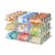 Attelite Can Organizer for Pantry, 3 Sets 3 Tiers Can Storage Organizer Pantry,Soda Can Organizer for Fridge 36 Cans Rack Automatic Rolling Stackable Canned Food Organizer,Clear