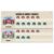 Attendance Pocket Chart for Classroom, Durable Classroom Management Pocket Chart 36 People Cards Included, Helping Hands Pocket Chart for Preschool Sunday School Kindergarten Daycare (Attendance）