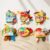 auby Baby Cloth Book Collection, 6 Themed Sensory Books with Tactile Tails