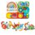 auby Busy Board & 3PCS Cloth Books Bundle for Babies & Toddlers