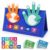 Auchq Preschool Learning Toys for Toddlers 3 4 5 Years Old, Montessori Educational Math Manipulates Number Counting Blocks for Kids, Finger Counting Math Desktop Toy for Boys Girls Birthday Gifts.