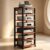 Audio Rack Tower Stereo Components Cabinet Weight Capacity 661 lbs