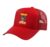 Audio Tech Sound Dude Sound Guy Trucker Hat with Adjustable Mesh Back, Red