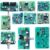 Aueabc 10Pcs Analog Circuit DIY Soldering Practice Kit, Basic Electronic Circuit Experiment PCB Module Set, DC External Powered STEM Circuit Training Assembly Project for College Electronic Teaching