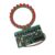 Aueabc Gradient Fading Ring LED Chaser DIY Soldering Kit, 20pcs Round LED Water Flow Light PCB Circuit Set for Student STEM Soldering Competition & Electronic Experiment Teaching