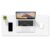 Auhoahsil Felt Desk Mat, Minimalist Large Mouse Pad XL 31.5 x 11.8 in, Desk Matt for Desktop, Keyboard, Laptop, Computer, Office, Work from Home, Gaming, White
