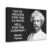 AUHUE Go To Heaven For The Climate Hell For The Company Mark-Twain Famous Motivational Inspirational Quote Canvas Poster Paintings for Wall Art Decoration Living Room Office Frame 20x30inch