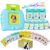 Aullsaty Talking Flash Cards for Toddlers 1-3, Upgraded 248 Sight Words Montessori Speech Therapy Toy, Autism Sensory Educational Learning Toys, Birthday Gift for Boys Girls (Blue)