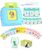 Aullsaty Talking Flash Cards for Toddlers 1-5 Years Old, Upgraded 536 Sight Words with 6 Songs Montessori Autism Sensory Toys, Educational Learning Speech Therapy Birthday Gifts for Boys Girls (Blue)