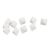 Aumotop 20PCS 8 Sided Dice Set for Educational Games Crafts Lightweight Plastic 2.8cm White