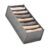 Aumotop Clothing Drawer Organizer Stylish Dividers Multifunction Storage Box for Bedroom Closet Non Woven Fabric 1 Unit