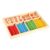 Aumotop Colorful Wooden Baby Building Blocks for Math Learning Educational Play – 23 * 16.5 * 2.5cm Material for Kids
