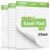 AU&MU Sticky Mini Easel Pad, 13in * 17in Anchor Chart Paper,Self Stick Flip Chart Paper, Sticky Chart Paper for Teachers and Office, 30 Sheets/Pad, 3 Pad (Line)
