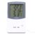 AUNMAS Mini Digital Temperature Meter Indoor Outdoor Thermometer Hygrometer with Probe Large Screen Display for Wall Table Home Use