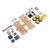 AUNMAS Smart Robot Car Chassis Kit, PCB DIY Robot Car Platform Kit with 4