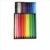 Aureoflux Triangular Plastic Crayons Set, Washable Non-Toxic Clean Hands Toddler Crayons, Break-Resistant Easy Grip Art Supplies for Kids Students School & Family Coloring
