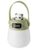 AuroraNiteBeam Kids Night Light with Clock, Dimmable Touch Bedside Lamp, Portable Handheld Design, 3 Color Temperatures, 10/30/60min Timer, Rechargeable Cute Panda Nursery Light for Bedroom Bathroom