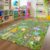 AUSTAB Kids Room Rug City Life Great for Playroom Classroom Bedroom – Non-Slip City Pretend Room Mat (Large- 5 x 7 FT)