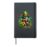 Australian Kelpie Dog St Patricks Day Artwork Hardcover Journal, Black