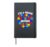 Autism Brother Puzzle Heart Support Awareness Hardcover Journal, Black