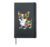 Autism Puzzle Corgi Dog Hardcover Journal, Black