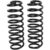 AUTOMUTO 2PCS Rear Suspension Coil Spring Set Compatible for Buick Rainier 2004-2007, for Chevrolet Trailblazer 2002-2009, for GMC Envoy 2002-2009, for Oldsmobile Bravada 2002-2004
