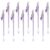 AUTSUPPL 10 Pcs Lavender Pendant Gel Pen, Plastic Student Adorable Ink