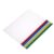 AUTSUPPL 20pcs Plastic A4 File Folders with Sliding Bar, Non-Slip Locking Bar, Paper Organizer for Home and Office Document Storage Random Color
