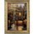 Autumnal Ornate Gold Framed Poster for home decor with clean visual harmony