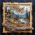 Autumn Carving 14CT DIY Stamped Cross Stitch Kit 11.7×11.7In for Beginners
