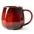 Autumn Ember Ceramic Coffee Mug – 19 oz Unique Reactive Glaze Coffee Cup with Ergonomic Large Handle, Aesthetic Mug for Office Home Gift Set