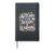 Autumn is the Season of Learning Fall Autumn Back To School Hardcover Journal, Black