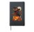Autumn Raven Crow Witch Jack O Lantern Halloween Hardcover Journal, Black