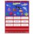 AUVCAS Felt Board for Wall – Classroom & Homeschool Pocket Chart, Flannel Board with 5 Clear Pockets & 4 Metal Grommets,Includes 15 Dry Erase Sentence Strips & 54 Adhesive Dots,37.5″ x 27.8″