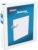 Avery Economy Showcase View 3 Ring Binder, 1.5″ Slant Rings, 375-Sheet Capacity, 2.1 Inch Wide Spine, Great for Home, School Supplies, Office, or Organization Needs, 1 White Binder (Pack of 12)