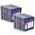 Avery Flexi-View 3 Ring Binders, 1 Inch Round Rings, Assorted Colors (Black, Burgundy, Navy Blue), Pack of 12 Binders (17688)