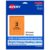 Avery Printable Sealing Labels, 5-7/8″ x 4″, Bright Orange, Sure Feed Technology, Print-to-The-Edge Capability, Laser/Inkjet Printer Compatible, 120 Total