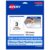 Avery Printable Sealing Labels, 5-7/8″ x 4″, Glossy Clear Film, Sure Feed Technology, Print-to-The-Edge Capability, Laser/Inkjet Printer Compatible, 300 Total