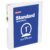 Avery Standard View 3 Ring Binder, 1″ Round Rings, 175-Sheet Capacity, 1.4 Inch Wide Spine, 1 White Binder, Ideal for Lightweight Organization and Occasional Referencing (05711)