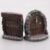 Avtytsda Miniature Resin Fairy Garden Door Mini Fairy Door and Windows for Trees Tree Stump Decor Ornaments Fairy House Fairies Door Kit Decoration(2pcs Door)