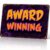 Award Winning Metal Sign 8×12 Inch, Funny Aluminum Wall Decor for Living Room Bedroom Office Home Decor Bar Cafe Garage Party Room and Game Room