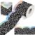 AWEELON 65 Ft Back to School Pastel Composition Bulletin Board Borders Black and White Scalloped Border Trims Classroom Borders Wavy Rolled Trim DIY Decoration for Classroom School Office Home Wall