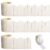 AWIZOM 99 Ft White Wood Bulletin Board Borders Rustic Scalloped Trim Decor