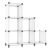 AWTATOS Closet Organizer, 6 Cube Storage Organizer, Closet Storage Shelves