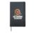 Axe Throwing Aunt Vintage Retro Distressed League Badge. Hardcover Journal, Black