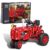 A XINAO TOYS Classic Building Blocks 1/12 Red Tractor Farm Toy Building Set Gift for Kids Ages 6 7 8 9 10 11 12 Includes Shifting Structure, Steering Structure Features (Classic Edition)