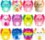 Axolotl Slow Squishy Toys, Cute Stress Relief Fidget Squishies for Kids & Adults, Soft Sensory Foam Animals for Birthday Party Favors, Classroom Prizes（12PCS）