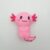 Axolotl Squishy Stress Relief Toy, Cute Sensory Fidget Squeeze Dough Ball, for Kids & Adults, Party Favors, Anxiety Relief Sensory Squeeze Toys (Pink)