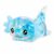 Axolotl Squishy Toy, Soft Super-Stretchy Sensory Squeeze Toy for Kids Ages 3+ & Adults, Cute Stretchy Animal Squishies, Quiet Handheld Toy for Home, School & Travel(Large Sequins Blue)